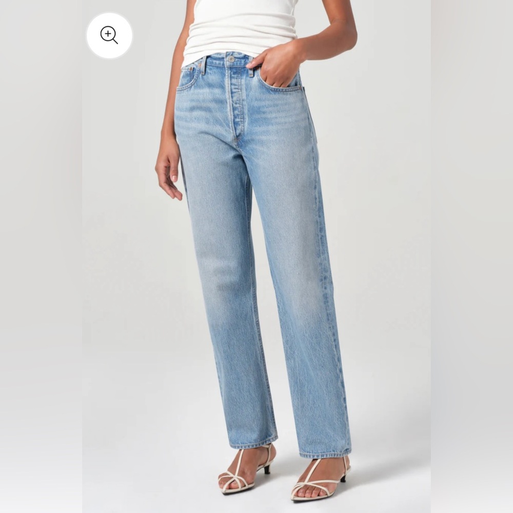 Agolde 90’s Pinch Waist High Rise Straight Jean - Excellent Condition